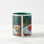 Paul Cezanne - Stilleven met Cherries en perachs Mok (Midden)