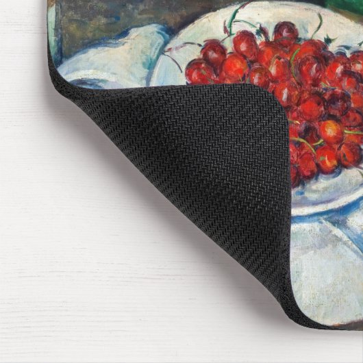 Paul Cezanne - Stilleven met Cherries en perachs Muismat (Hoek)