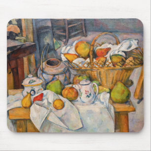 Paul Cezanne - Stilleven met mand Muismat
