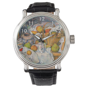 Paul Cezanne - Stilleven met mandje Horloge