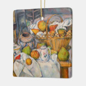 Paul Cezanne - Stilleven met mandje Keramisch Ornament (Links)