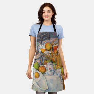 Paul Cezanne - Stilleven met mandje Schort