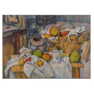 Paul Cezanne - Stilleven met mandje Snijplank