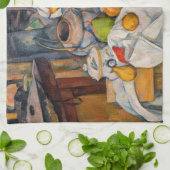 Paul Cezanne - Stilleven met mandje Theedoek (Gevouwen)