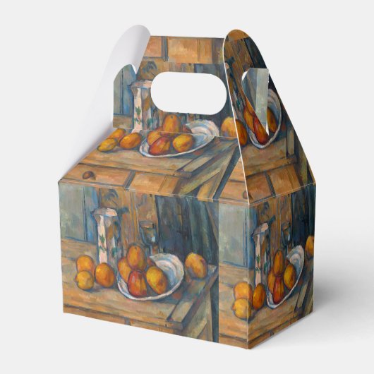 Paul Cezanne - Stilleven met Milk Jug en Fruits Bedankdoosjes (Achterkant)