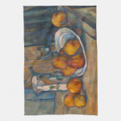Paul Cezanne - Stilleven met Milk Jug en Fruits Theedoek (Verticaal)