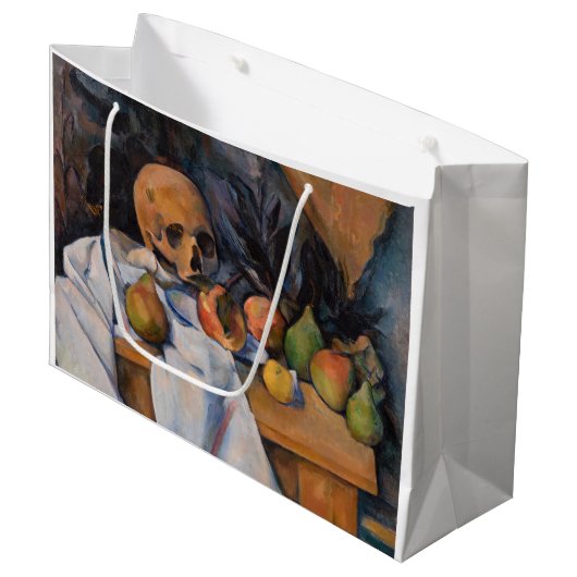 Paul Cezanne - Stilleven met schedel Groot Cadeauzakje (Voorkant Gekanteld)