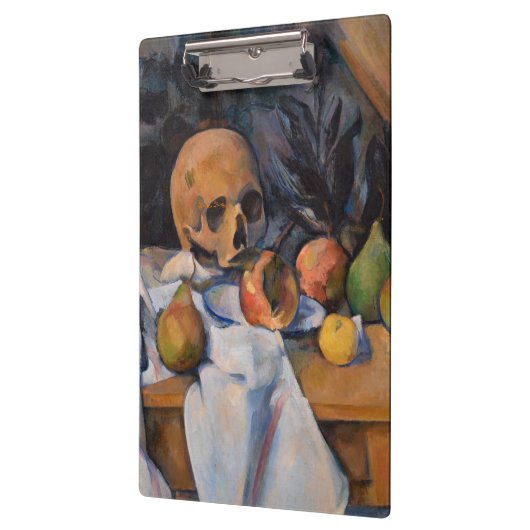 Paul Cezanne - Stilleven met schedel Klembord (Links)