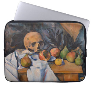Paul Cezanne - Stilleven met Schedel Laptop Sleeve