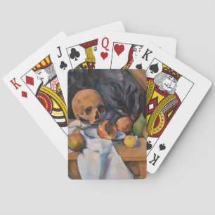 Paul Cezanne - Stilleven met schedel Pokerkaarten