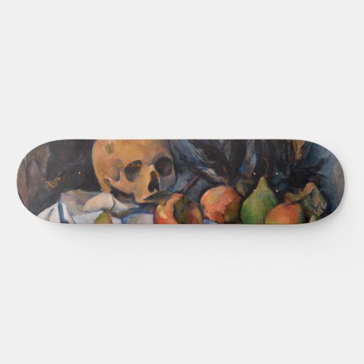 Paul Cezanne - Stilleven met schedel Skateboard (Horizontaal)
