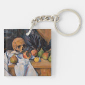 Paul Cezanne - Stilleven met schedel Sleutelhanger (Achterkant)