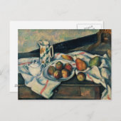 Paul Cezanne | Stilleven van perziken en peren, 18 Briefkaart (Voorkant / Achterkant)