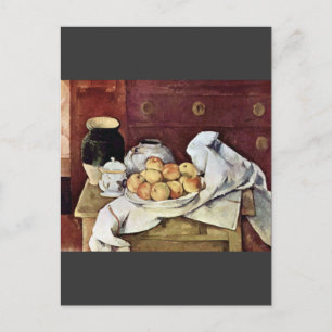 Paul Cezanne - stilstaand leven Briefkaart