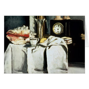 Paul Cezanne The Black Marble Clock, c.1870