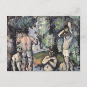 Paul Cezanne   The Five Bathers, c.1875-77 Briefkaart
