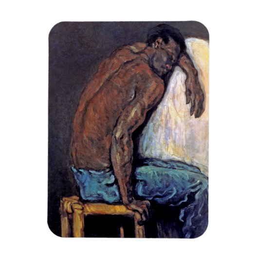 Paul Cezanne - The Negro Scipio Fine Art Painting Magneet (Verticaal)