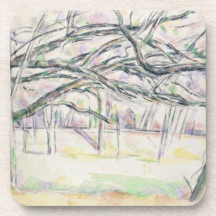 Paul Cezanne The Orchard, c.1895 (m/v op papier) Bier Onderzetter