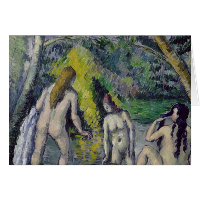Paul Cezanne | The Three Bathers, c.1879-82 (Devant horizontal)