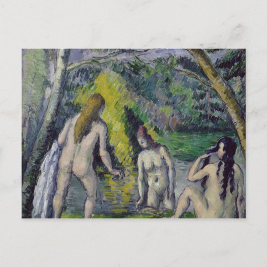 Paul Cezanne | The Three Bathers, c.1879-82 Briefkaart (Voorkant)