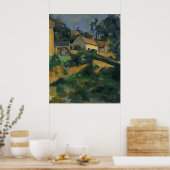 Paul Cézanne - Turning Road in Montgeroult Poster (Keuken)