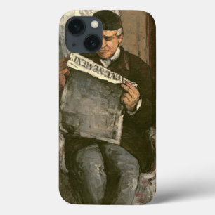 Paul Cezanne Vader van de kunstenaar, in de lett iPhone 13 Hoesje
