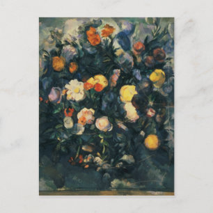 Paul Cezanne   Vase van de bloemen, 19e Briefkaart