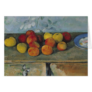 Paul Cezanne   Vie morte de pommes et de biscuits,