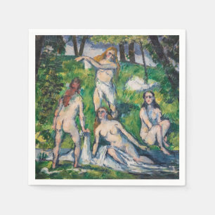 Paul Cezanne - Vier badenden Servet