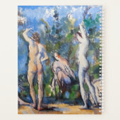 Paul Cezanne - Vijf baders Planner (Achterkant)