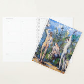 Paul Cezanne - Vijf baders Planner (Display)