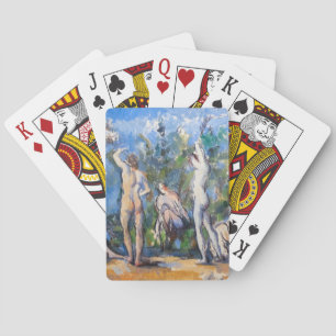 Paul Cezanne - Vijf baders Pokerkaarten
