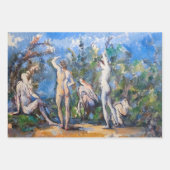 Paul Cezanne - Vijf Bathers Inpakpapier Vel (Voorkant)
