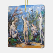 Paul Cezanne - Vijf Bathers Keramisch Ornament (Links)