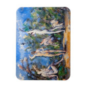 Paul Cezanne - Vijf Bathers Magneet (Verticaal)