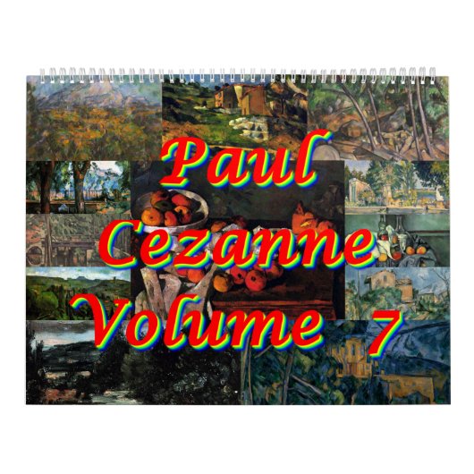 Paul Cezanne Volume 7 Kalender (Hoes)