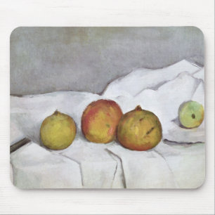 Paul Cezanne Vruchten op een doek, c.1890 Muismat