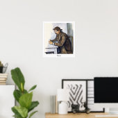 Paul Cézanne Zedign Art Poster #21 (Bureau à domicile)