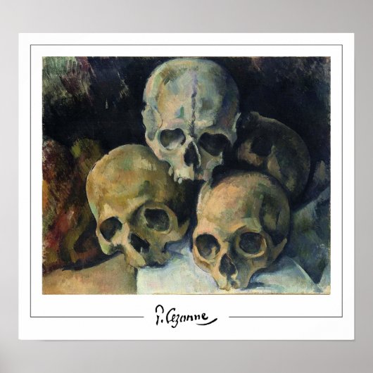 Paul Cézanne Zedign Art Poster #250 (Voorkant)