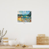 Paul Cézanne Zedign Art Poster #591 (Cuisine)