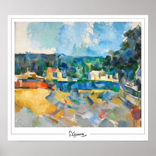 Paul Cézanne Zedign Art Poster #591 (Devant)