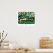 Paul Cézanne Zedign Art Poster #7 (Keuken)