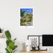 Paul Cézanne Zedign Art Poster #75 (Thuiskantoor)