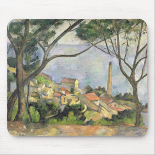 Paul Cezanne Zee 1878 te Estaque Muismat