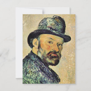 Paul Cezanne, Zelfportret, Briefkaart