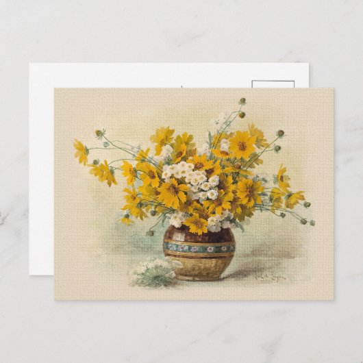 Paul de Longpré CC0137 Carte postale (Devant / Derrière)