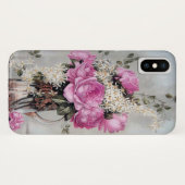 Paul De Longpre Roze Roses in Vase Case-Mate iPhone Case (Achterkant (horizontaal))