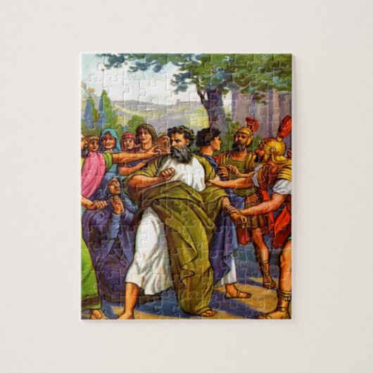 Paul die naar het Ontwerp van het Legpuzzel (Verticaal)