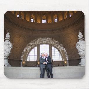 Paul + Don's Wedding Mousepad Muismat