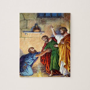 Paul en prison à la conception de puzzle de